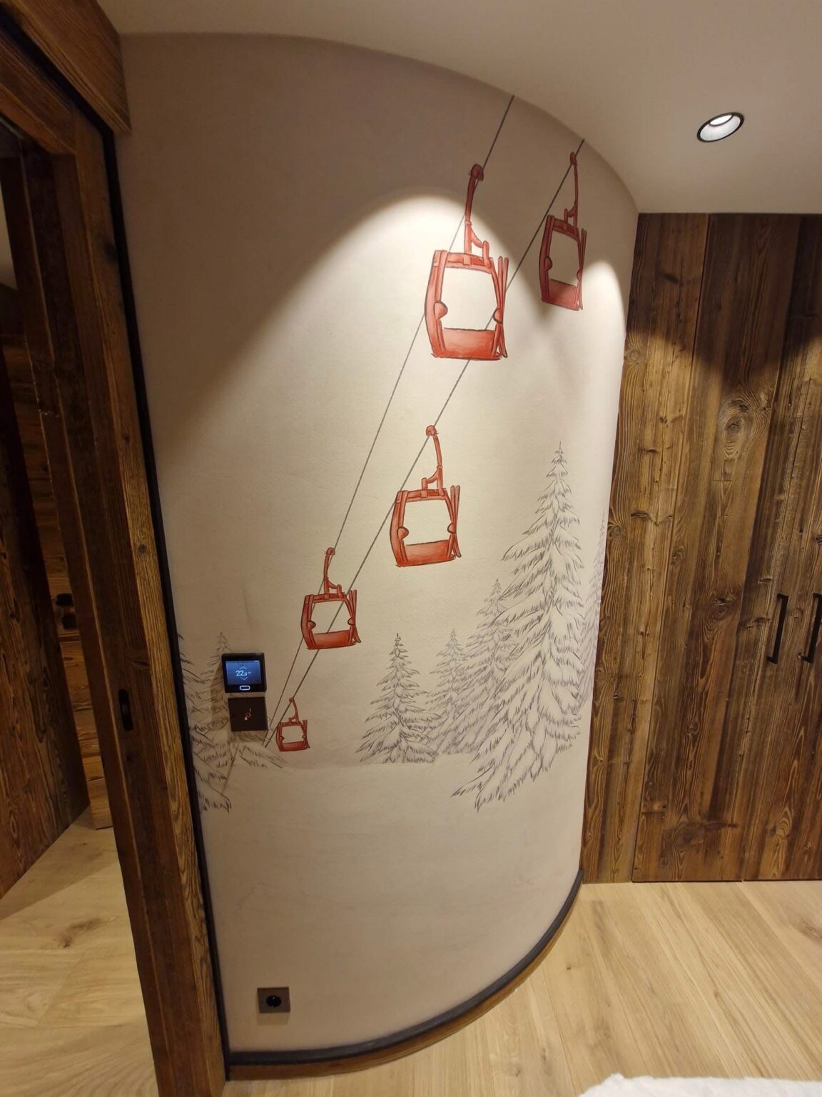 Chantier de finitions murales — Grenoble et alentours